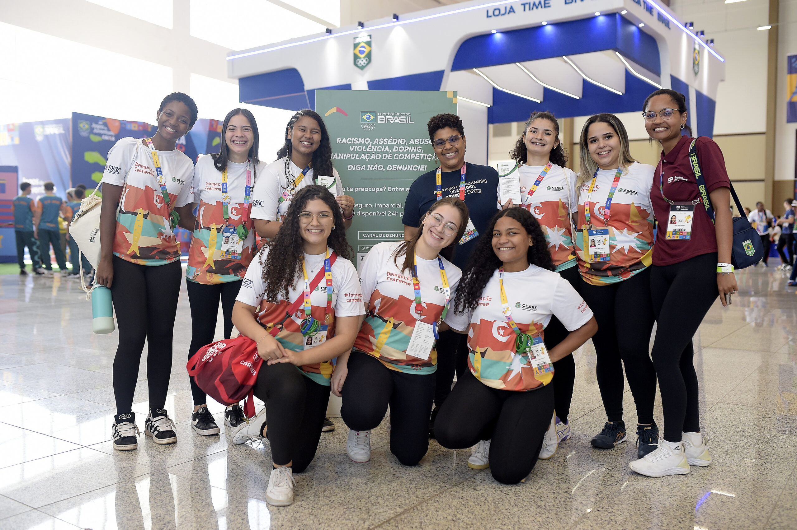 Programa Esporte Seguro atua na prevenção, enfrentamento e conscientização dos atletas nos Jogos da Juventude