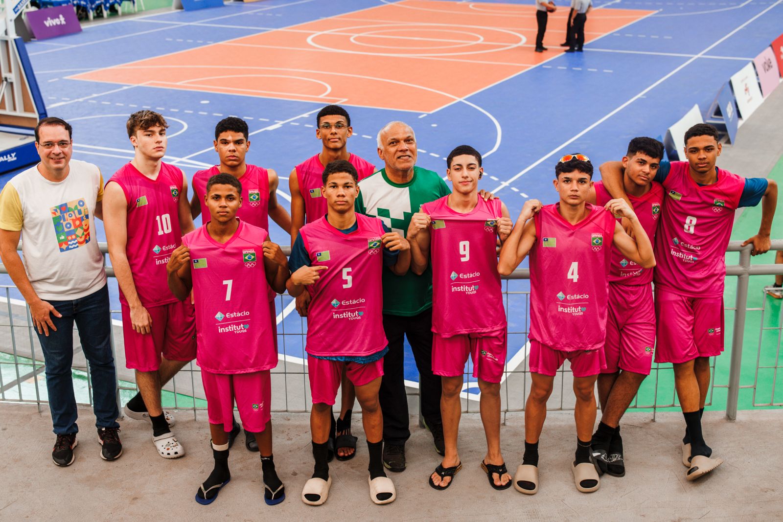 Equipe de basquete do Piauí dá exemplo de superação dentro e fora das quadras