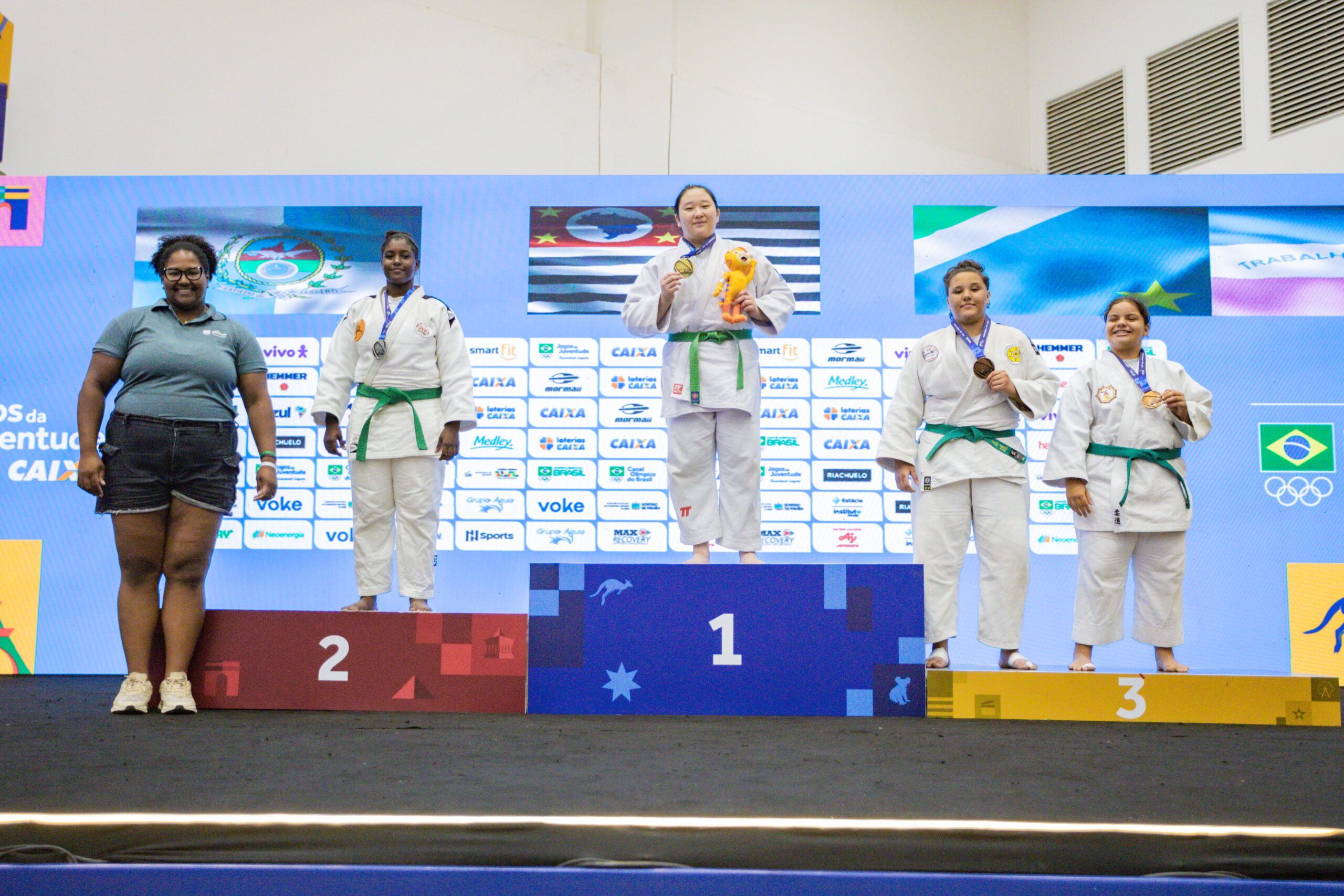 Sob tutela da campeã olímpica Bia Souza, categoria peso pesado do judô brasileiro aponta renovação promissora nos Jogos da Juventude