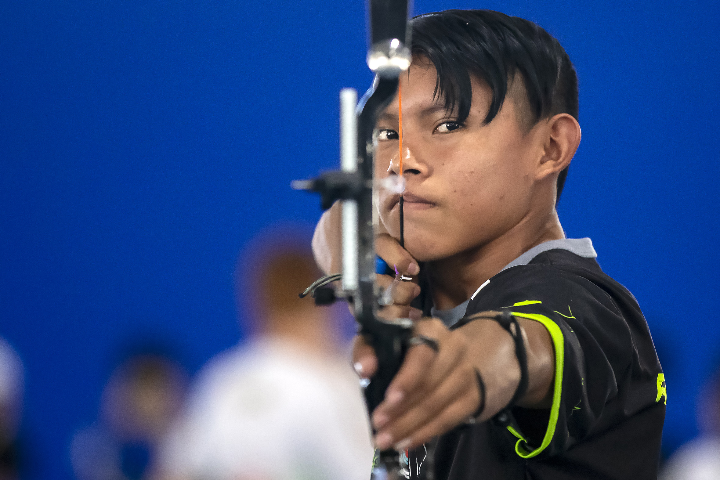 Em resgate das origens, atleta indígena se encontra no tiro com arco nos Jogos da Juventude CAIXA João Pessoa 2024