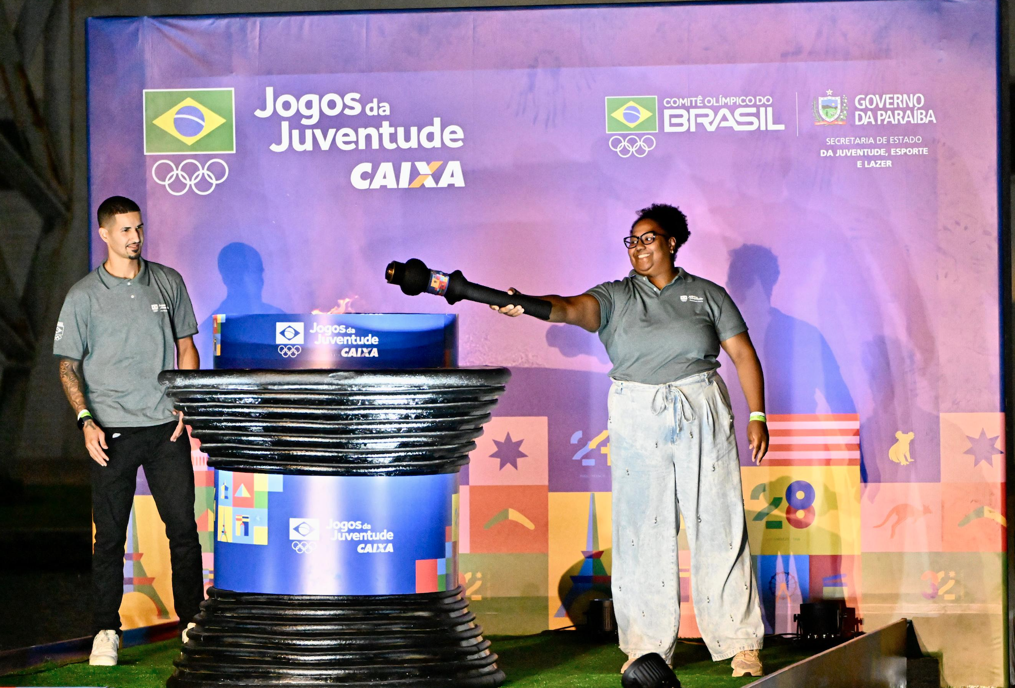 É dada a largada! Jogos da Juventude CAIXA João Pessoa 2024 são abertos oficialmente