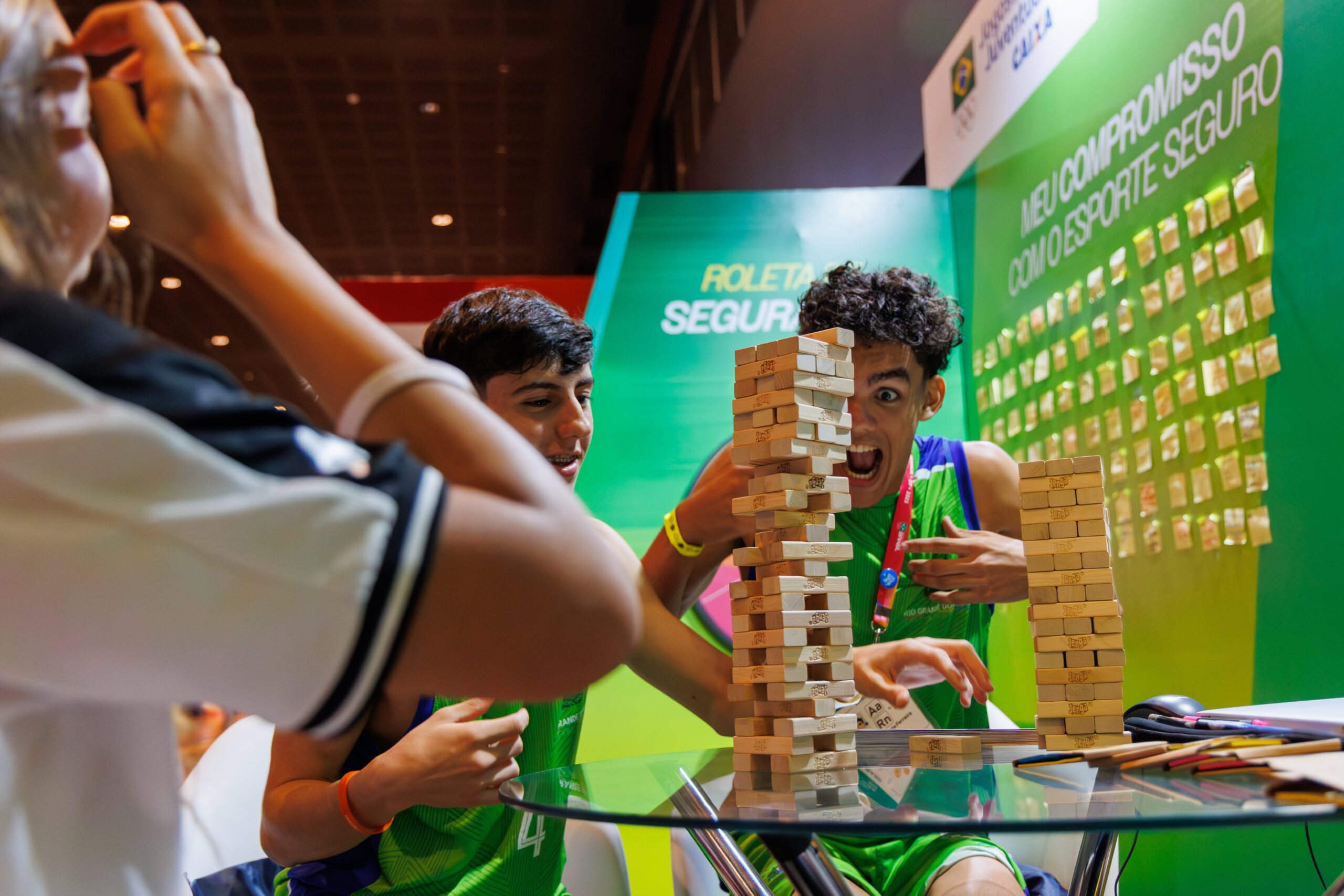 Esporte Seguro: orientação e acolhimento nos Jogos da Juventude CAIXA