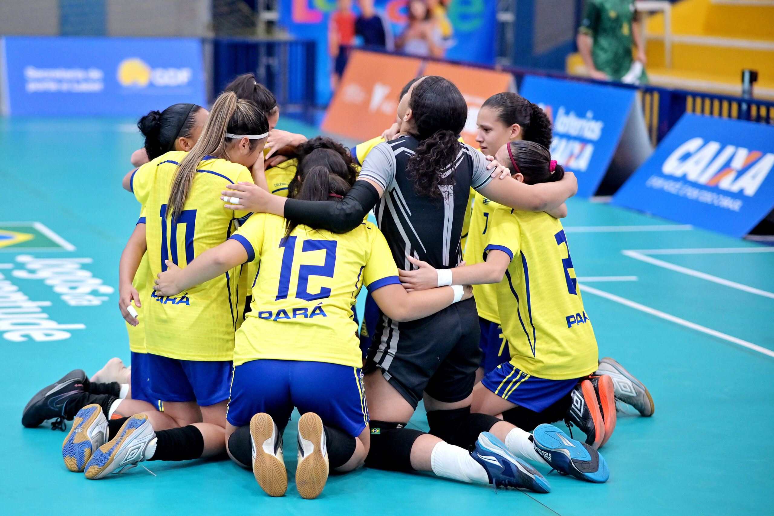Açaí com farinha na comemoração: Ana e Andressa se despedem dos Jogos da Juventude CAIXA com Pará campeão no futsal