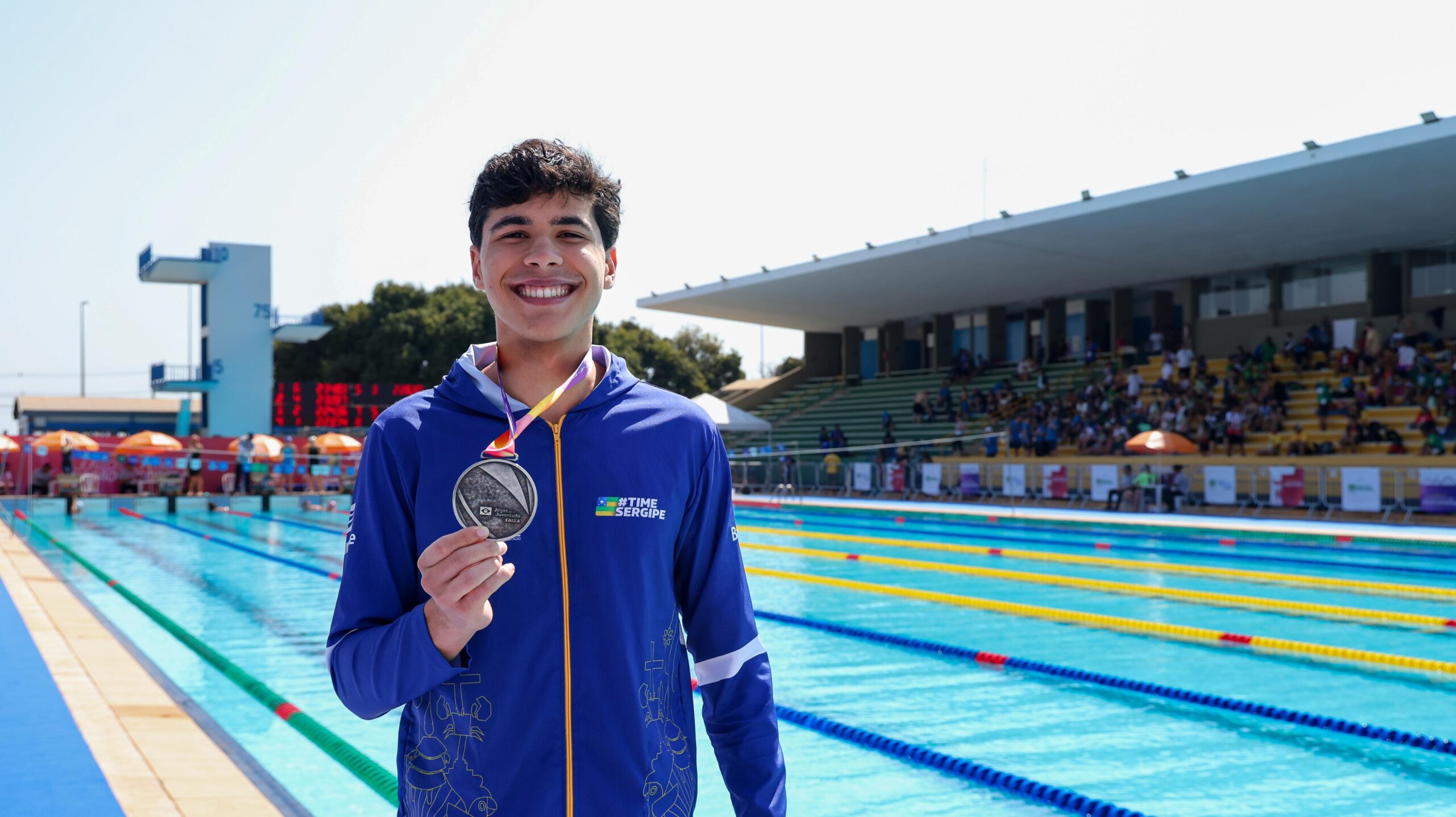 Rafael Aguiar coloca Sergipe pela primeira vez no pódio nos Jogos da Juventude CAIXA Brasília 2025