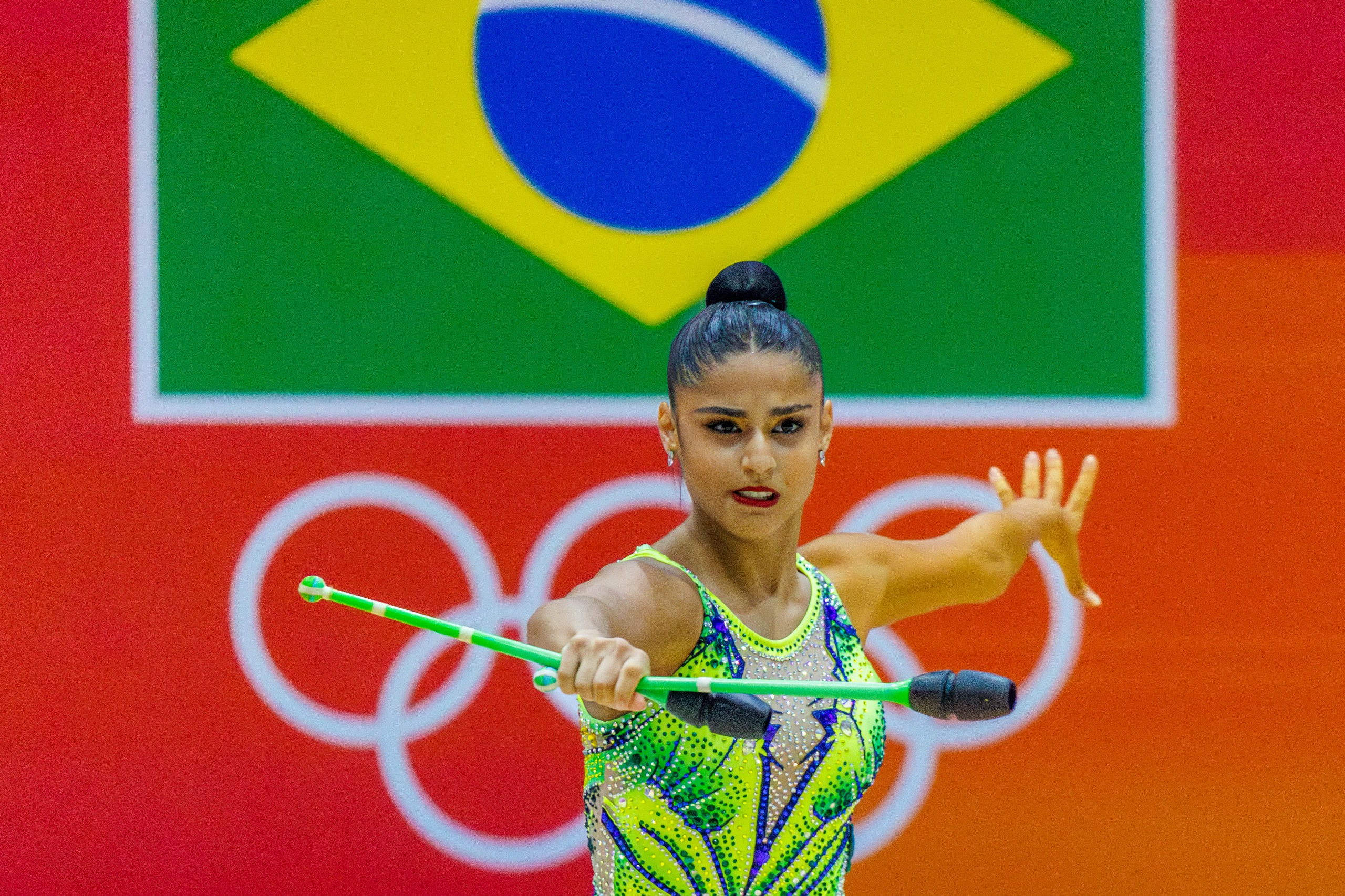 Com futuro promissor na ginástica rítmica, Sarah Mourão (MG) e Beatriz Vieira (SP) dominam medalhas nos Jogos da Juventude 2025