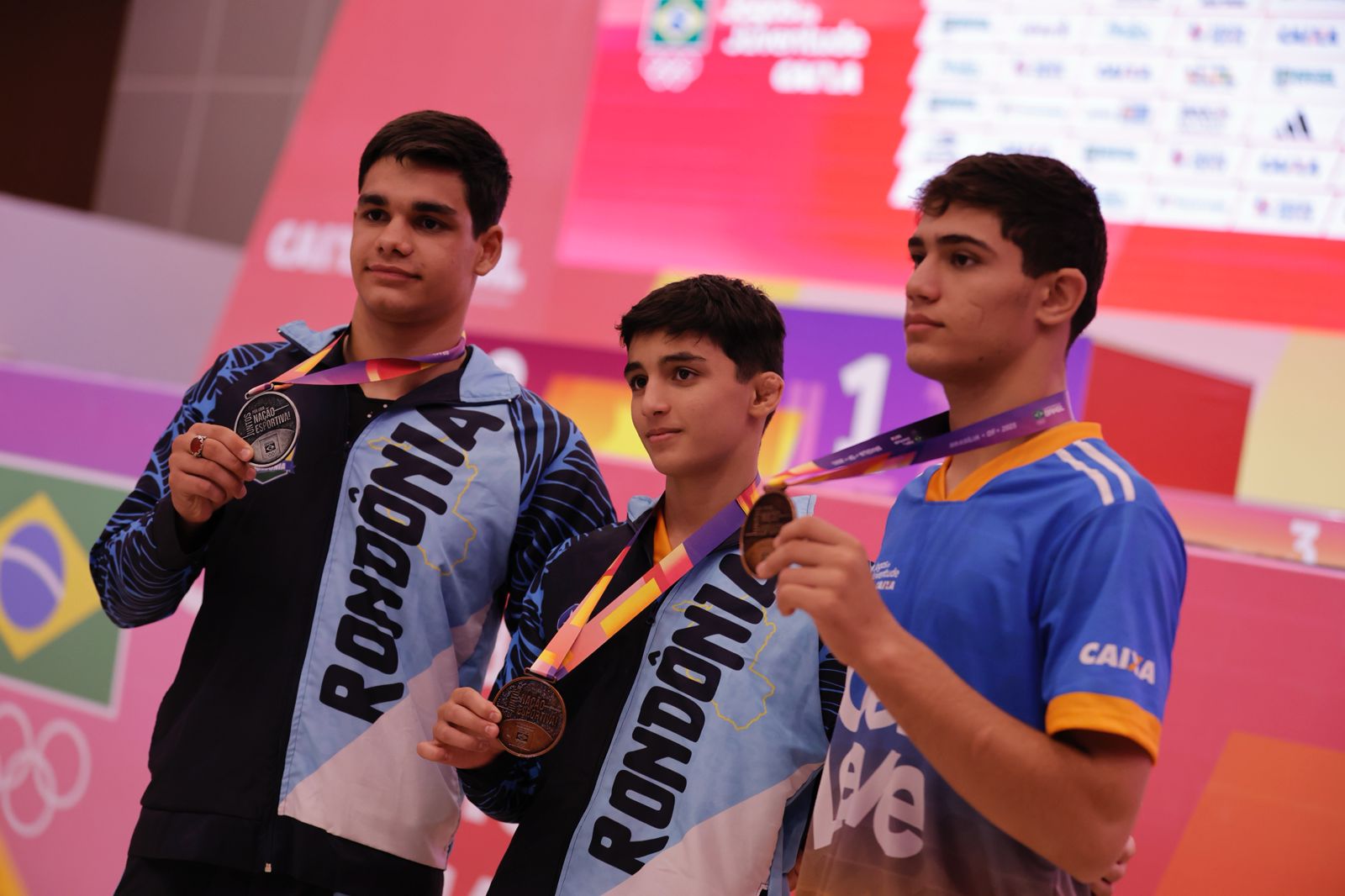 Esporte acolhe e irmãos iranianos faturam três medalhas para Rondônia no Wrestling nos Jogos da Juventude CAIXA Brasília 2025