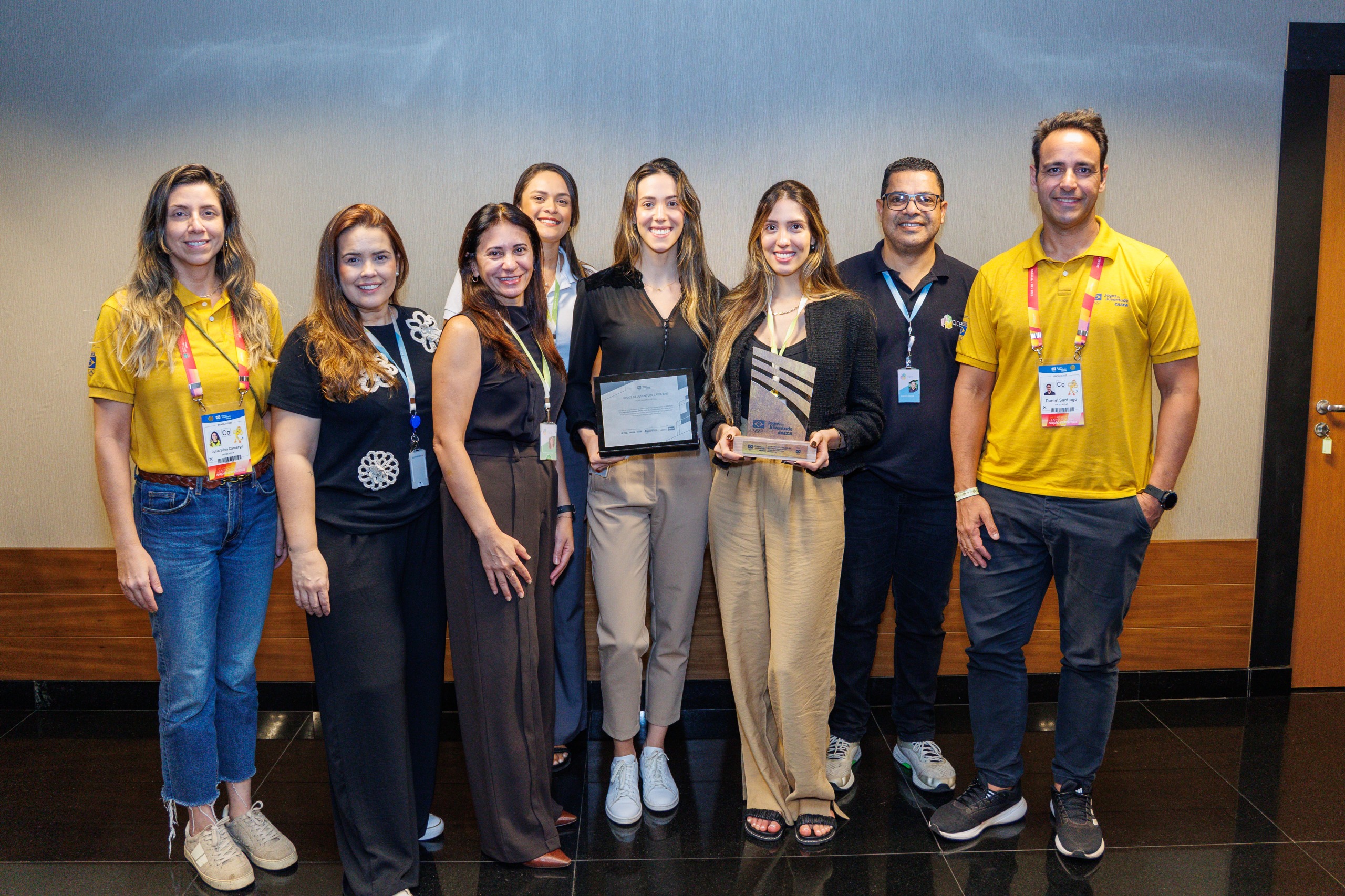 COB realiza homenagem ao CICB pelo apoio nos Jogos da Juventude CAIXA Brasília 2025