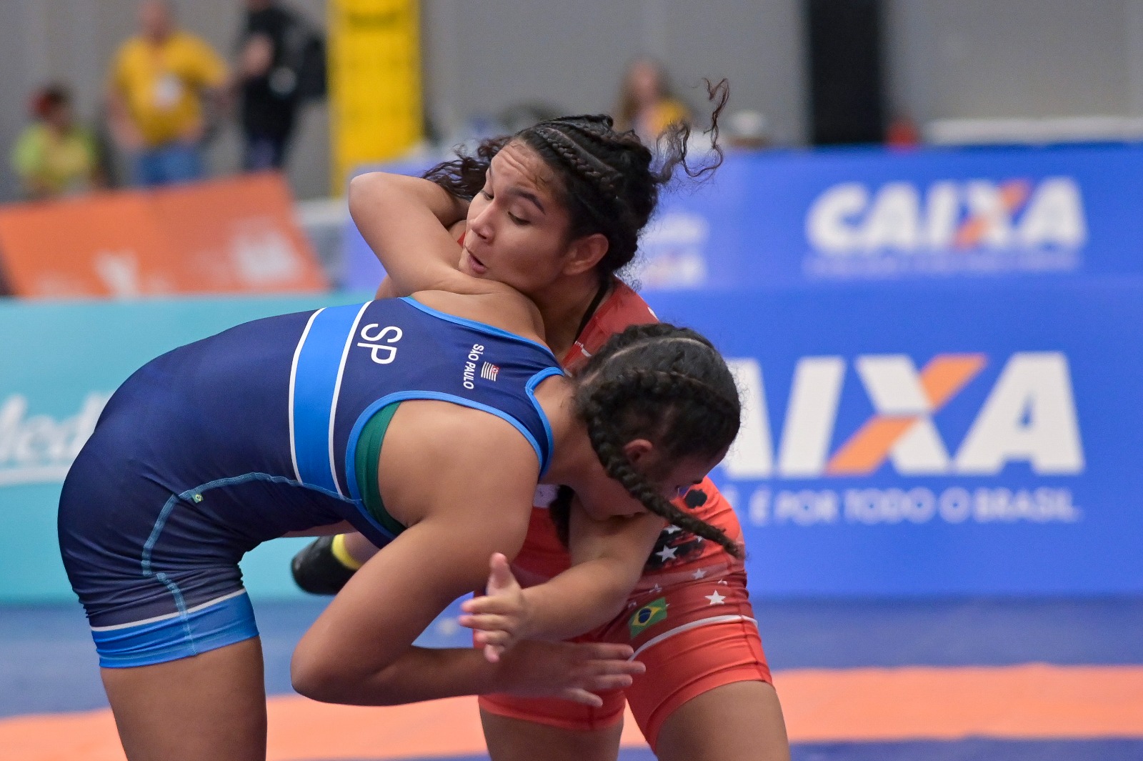 Há um ano no wrestling, Analice Melo é prata nos Jogos da Juventude CAIXA Brasília 2025