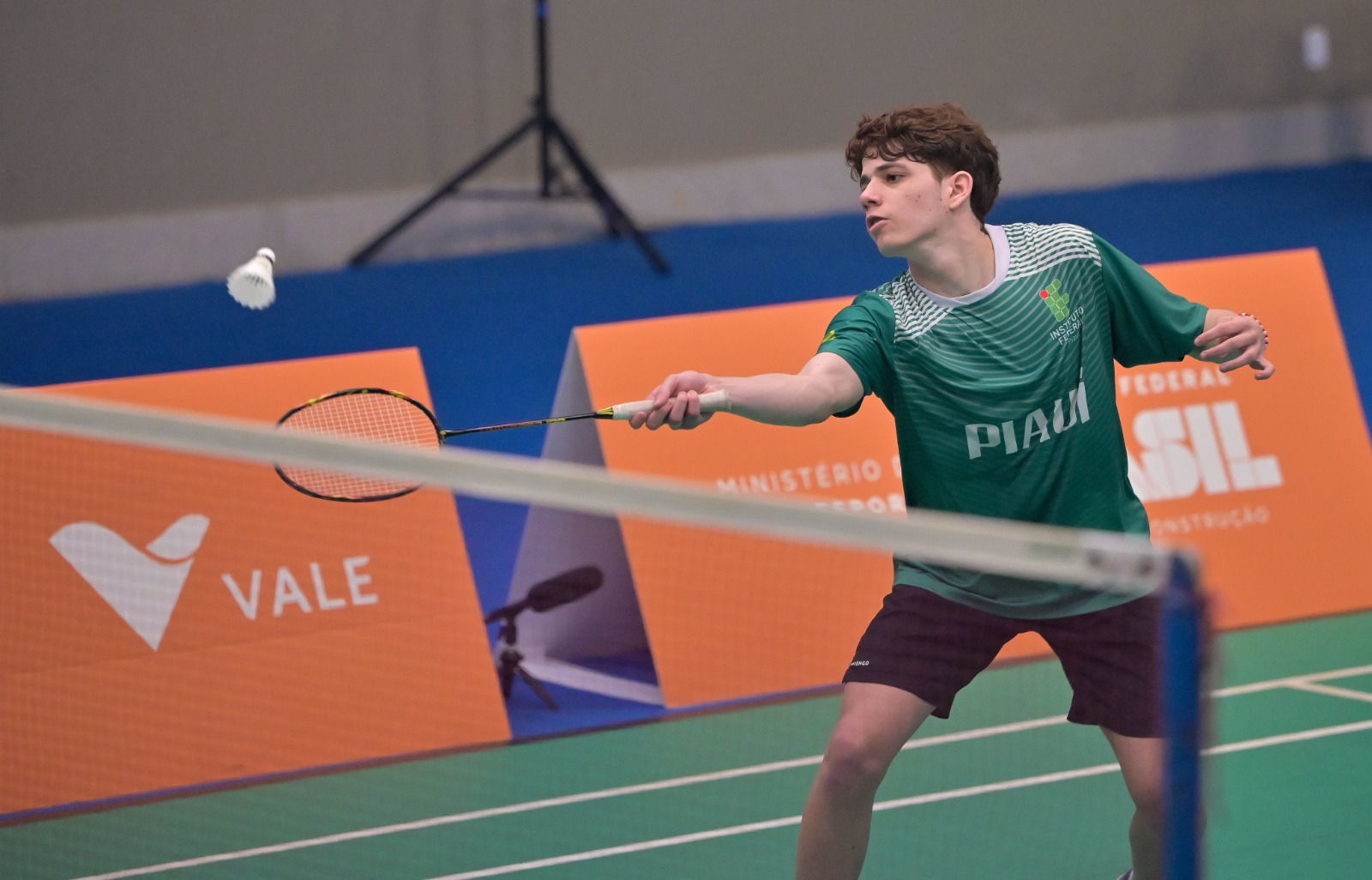 Fhelipe Lennon garante o primeiro ouro para o Piauí no badminton dos Jogos da Juventude CAIXA