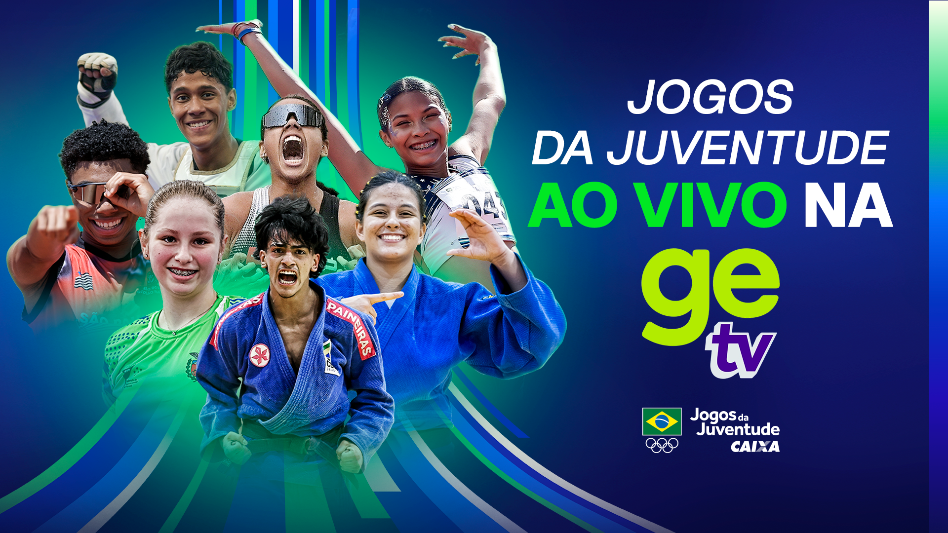 GE TV e Time Brasil TV realizam primeira transmissão conjunta nos Jogos da Juventude CAIXA 2026