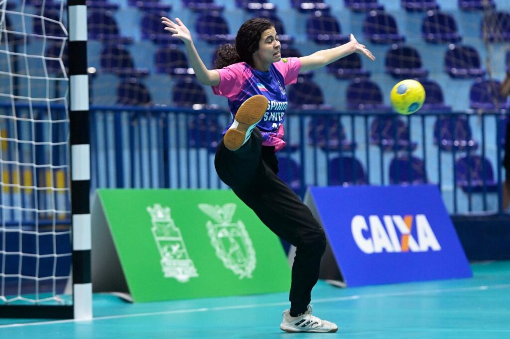 2026.09.24 - Jogos da Juventude CAIXA Foz do Iguaçu - Local: Ginásio Costa Cavalcanti - Handebol Feminino - Fase classificatória - 1 divisão Foto: Alexandre Loureiro/COB. IG:alexandreloureiroimagens / @timebrasil
