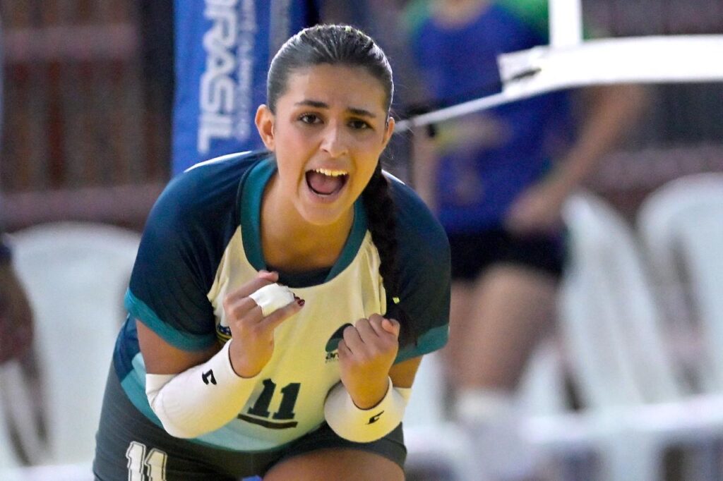 2026.09.27 - Jogos da Juventude CAIXA Foz do Iguaçu - Local: IFPR - Vôlei Feminino - Carol Helrigel, Goiás - Foto: Alexandre Loureiro/COB. IG:alexandreloureiroimagens / @timebrasil