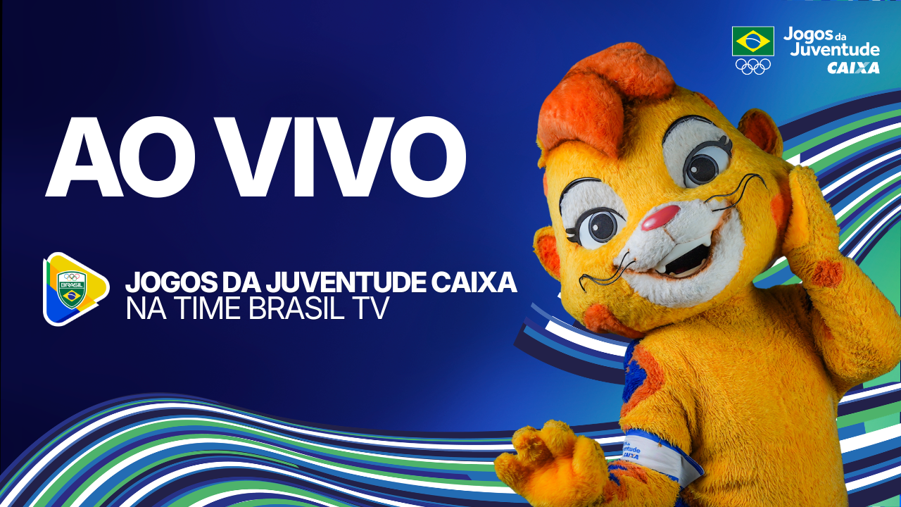Confira a programação das transmissões do segundo bloco de competições da Time Brasil TV nos Jogos da Juventude CAIXA