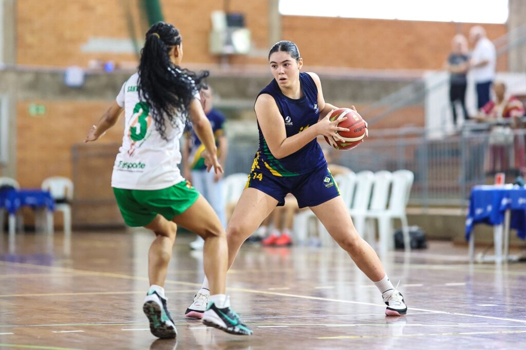 2026.10.30 - Jogos da Juventude CAIXA Foz do Iguaçu - IFPR - Basquete feminino - 1a divisão - foto - Foto: William Lucas/COB. IG: william_lucas.img / @timebrasil