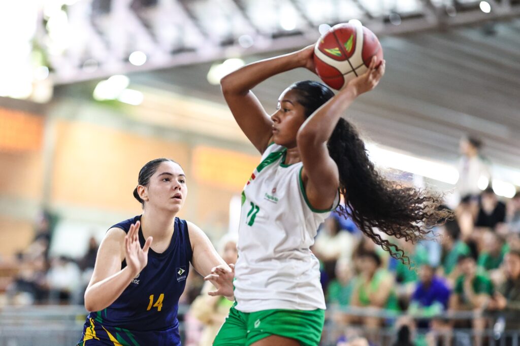 2026.10.30 - Jogos da Juventude CAIXA Foz do Iguaçu - IFPR - Basquete feminino - 1a divisão - foto - Foto: William Lucas/COB. IG: william_lucas.img / @timebrasil