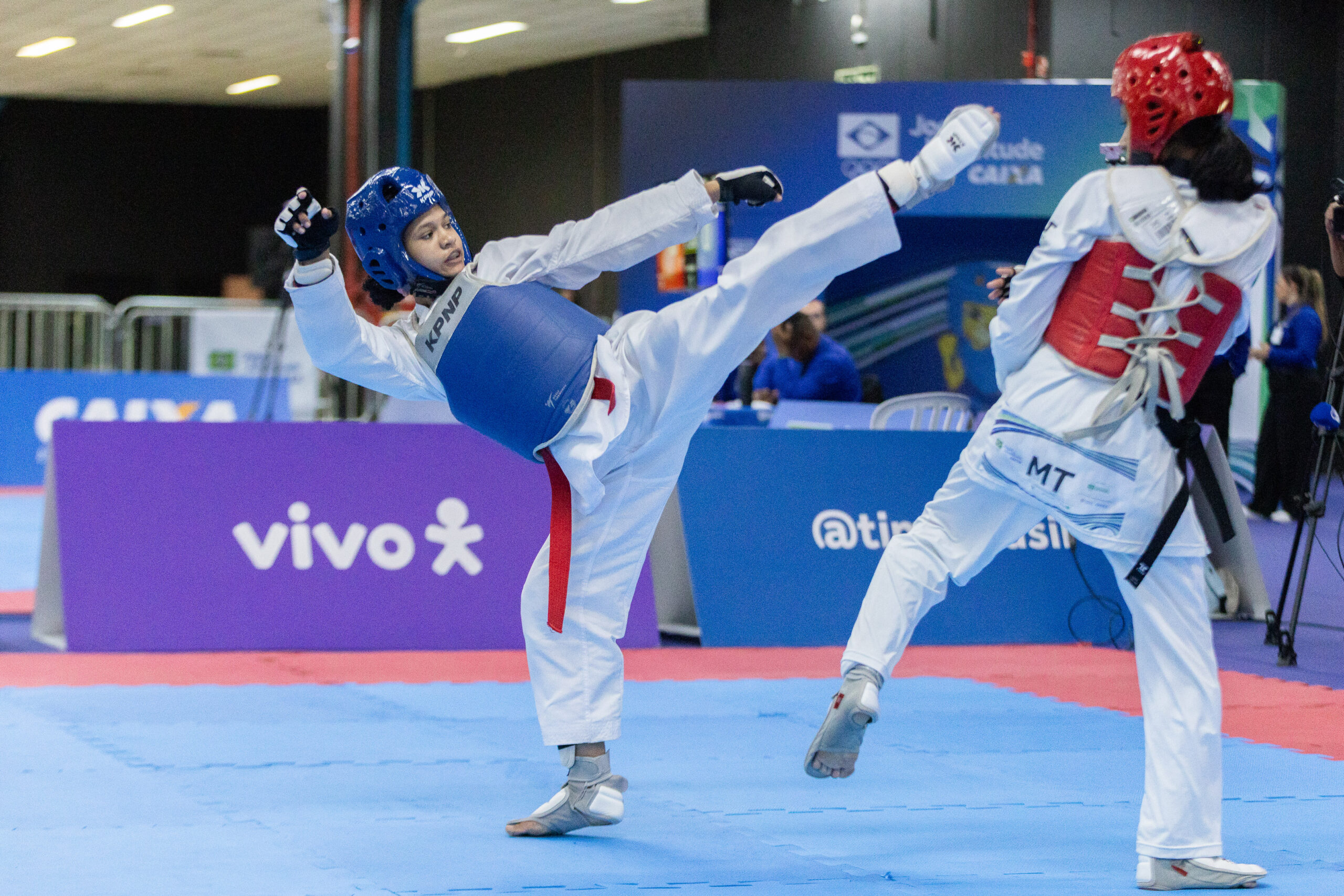 Maria Paula, do Amapá, encontra no taekwondo a oportunidade de conhecer o Brasil e sonhar com o mundo
