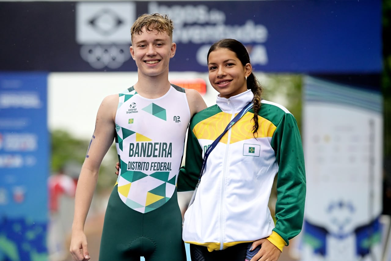 DF se destaca nas primeiras disputas do triatlo nos Jogos da Juventude CAIXA Foz do Iguaçu 2026