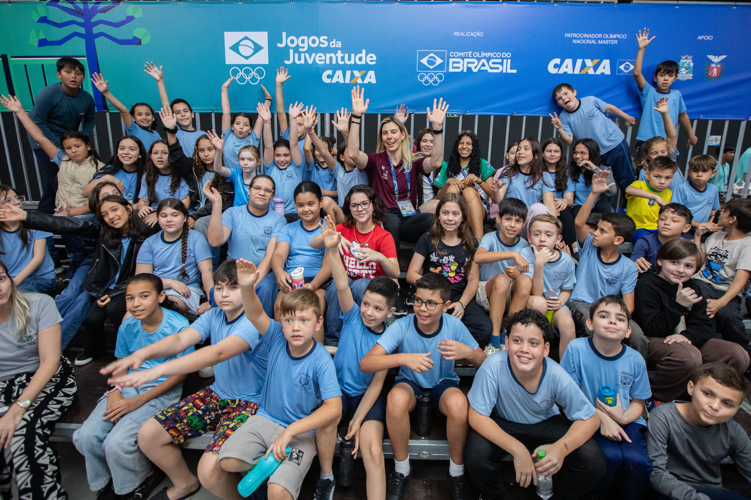 Você nos Jogos aproxima mais de 2 mil estudantes do universo olímpico em Foz do Iguaçu
