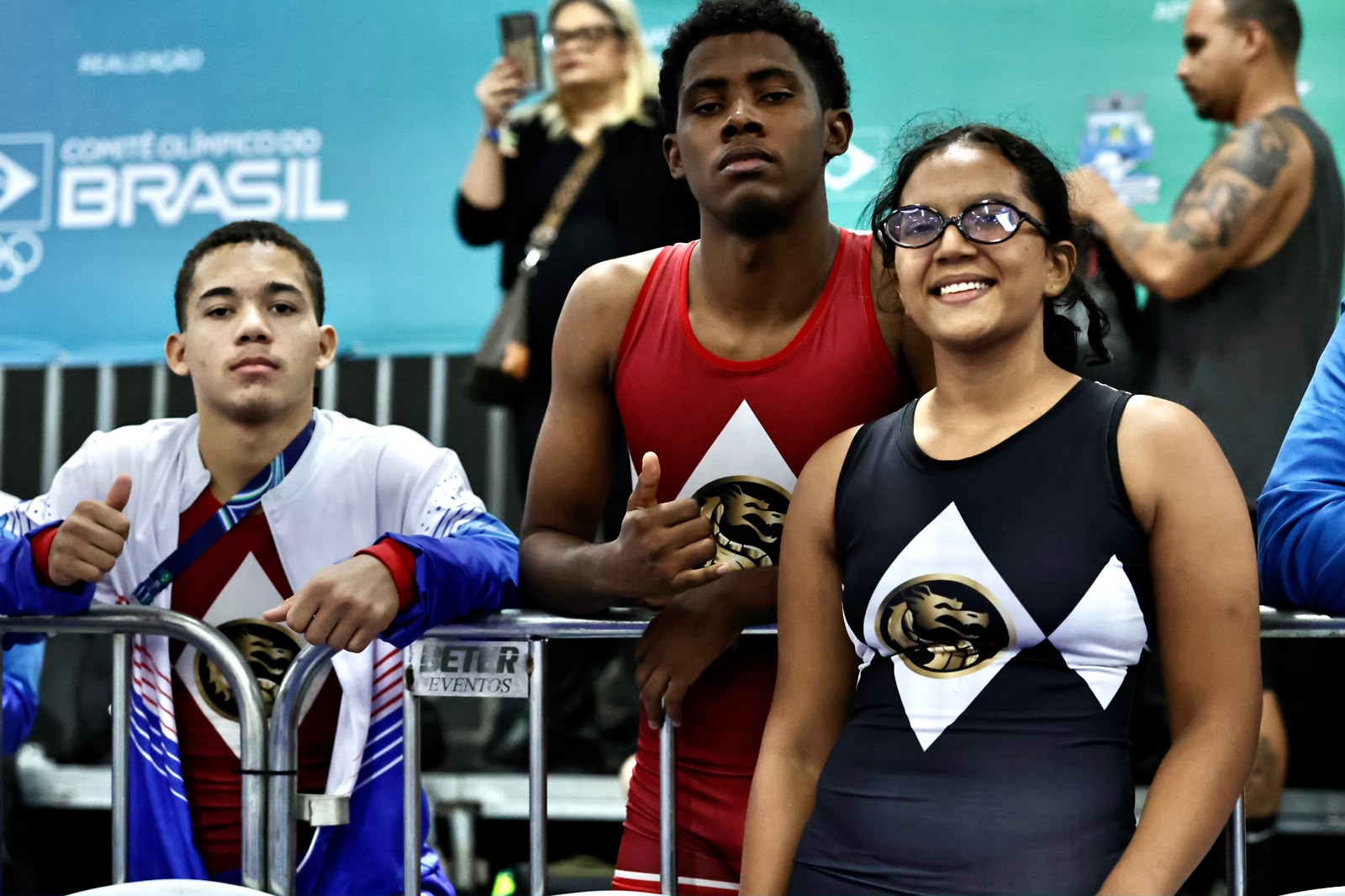 É hora de morfar! Equipe do Maranhão leva os Power Rangers aos tapetes dos Jogos da Juventude
