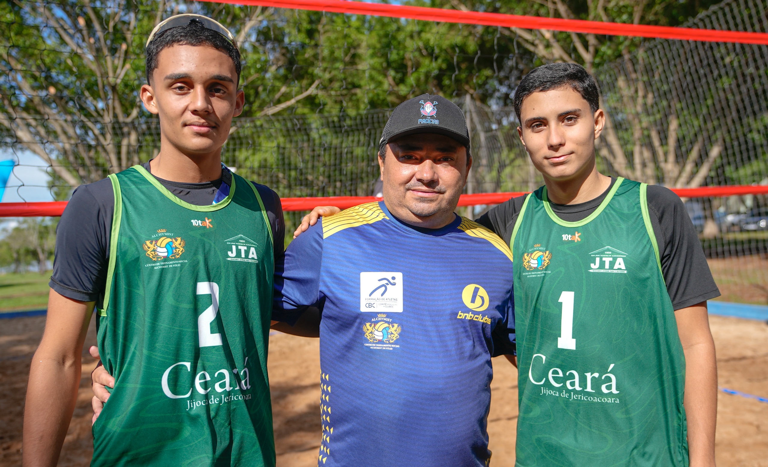 Will & Will levam a influência de circo cearense para o vôlei de praia dos Jogos da Juventude CAIXA